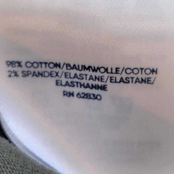 Land's End Pants Women's Plus Size 18 Green Pull On Tapered Leg Cotton Canvas - Picture 8 of 9